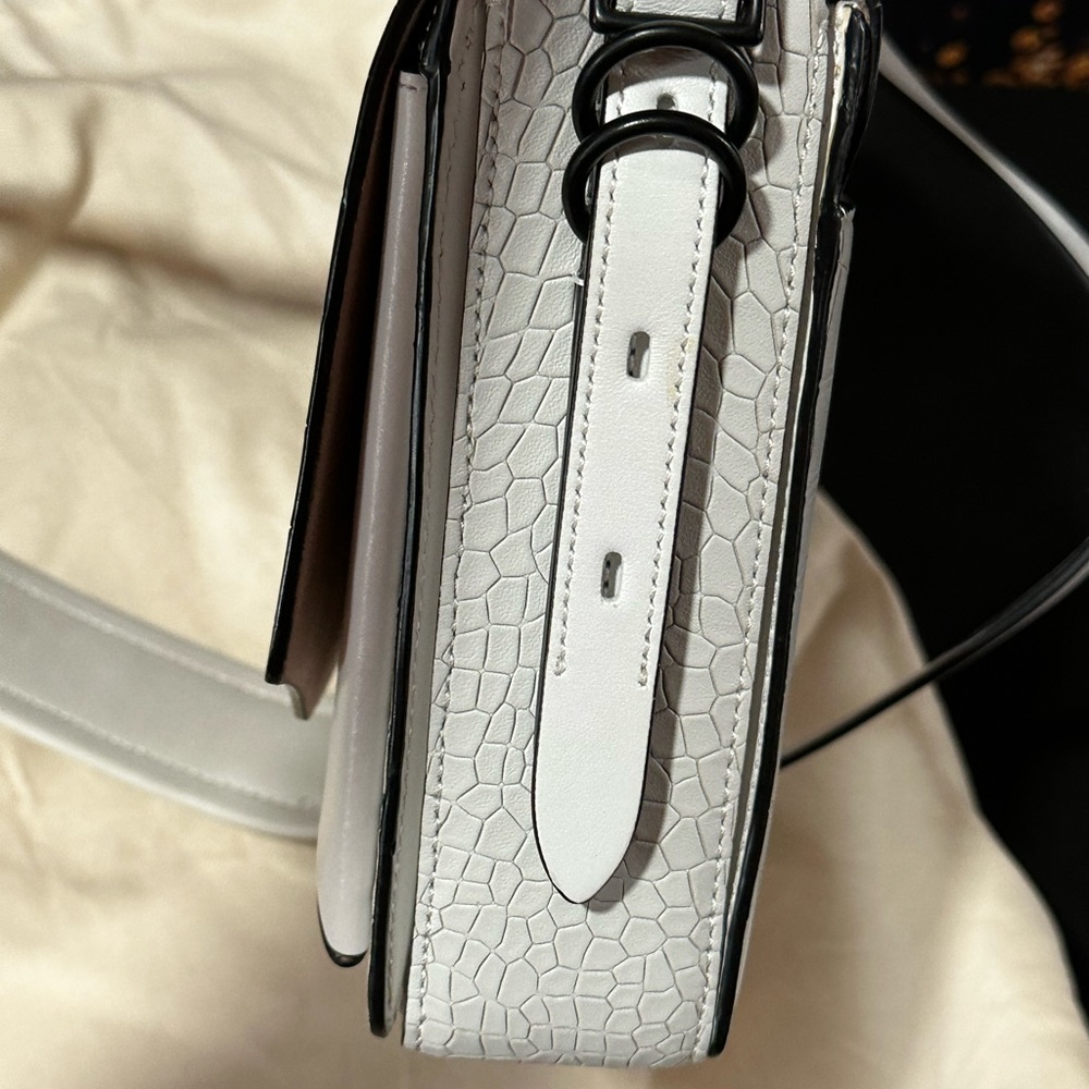 Rag & Bone Croc Embossed Enfield Shoulder Bag - image 2